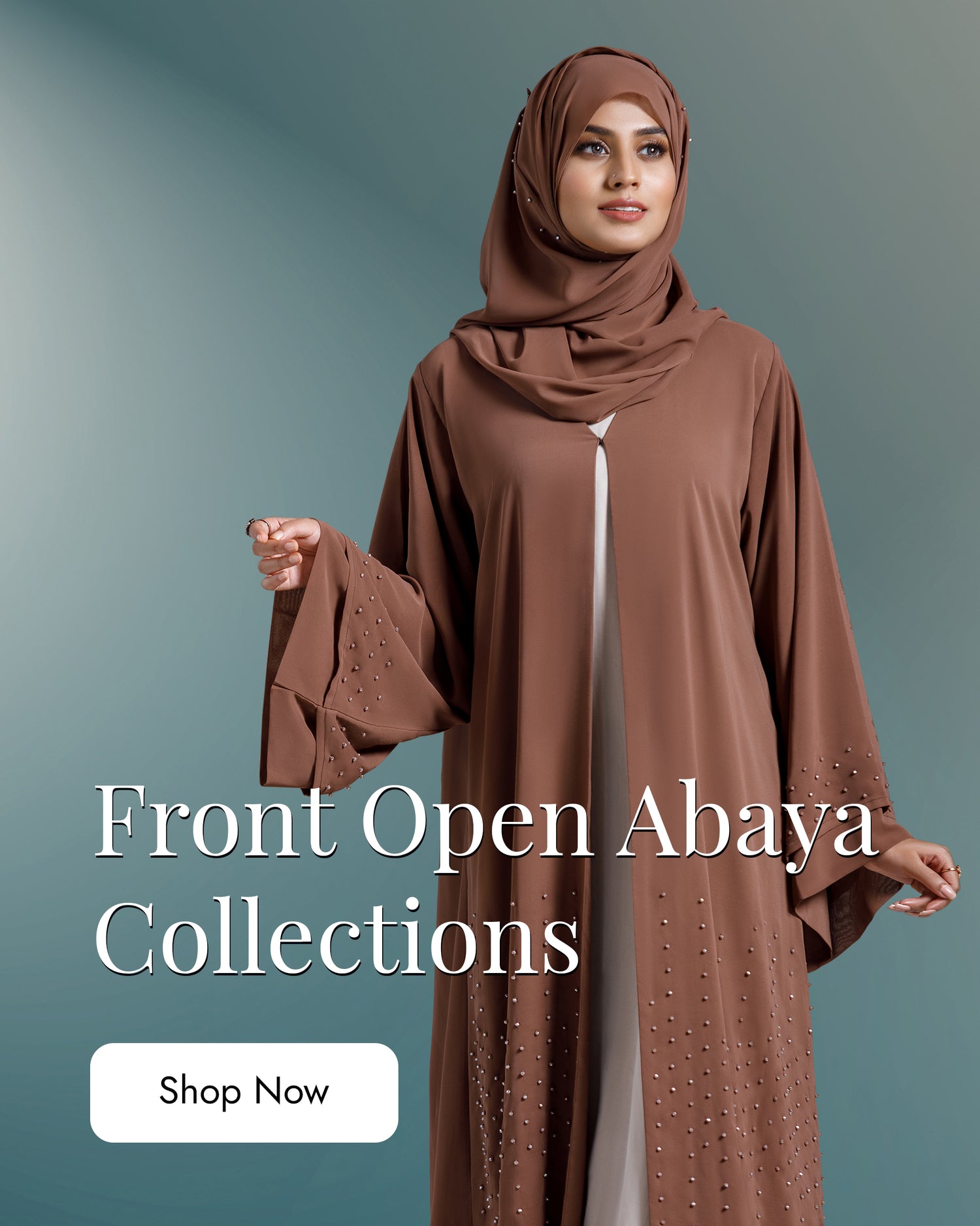Front Open Abaya
