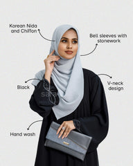 Fancy Layer Abaya