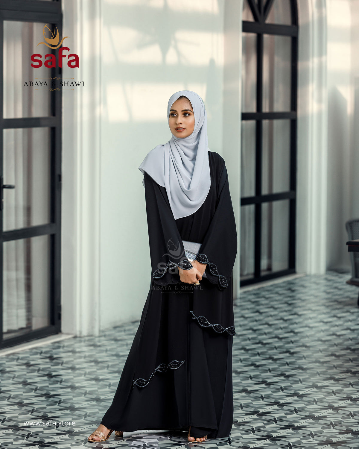 Fancy Layer Abaya