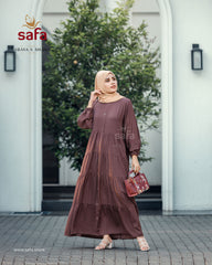 Front open abaya Dress