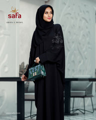 Plain Black Kaftan