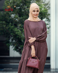 Front open abaya Dress